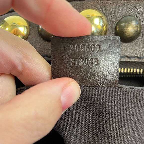 Gucci Beige/Brown GG Crystal Canvas Babouska Crest Dome Bag - Picture 12 of 15